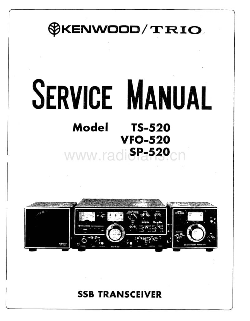 Kenwood-SP-520-Service-Manual电路原理图.pdf_第1页