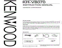 Kenwood-KRV-8070-Owners-Manual电路原理图.pdf