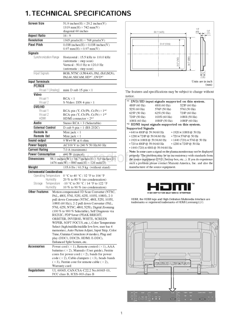 Marantz-PD-6001-Service-Manual电路原理图.pdf_第3页