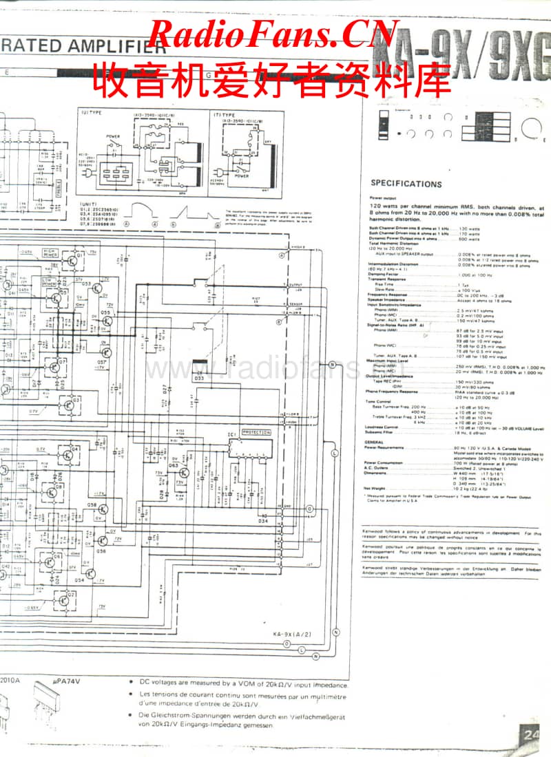 Kenwood-KA-9-X-Schematic电路原理图.pdf_第2页