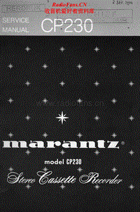 Marantz-CP-230-Service-Manual电路原理图.pdf
