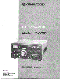 Kenwood-TS-520-S-Service-Manual-2电路原理图.pdf