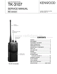 Kenwood-TK-3107-Service-Manual电路原理图.pdf