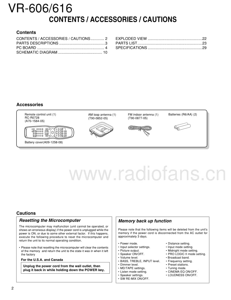 Kenwood-VR-616-Service-Manual电路原理图.pdf_第2页