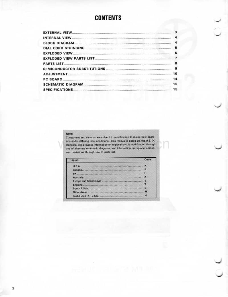 Kenwood-KT-313-Service-Manual电路原理图.pdf_第2页