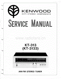 Kenwood-KT-313-Service-Manual电路原理图.pdf