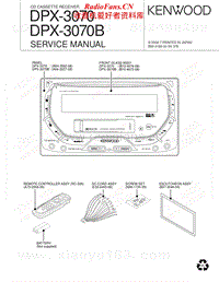 Kenwood-DPX-3070-Service-Manual电路原理图.pdf