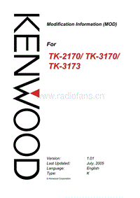 Kenwood-TK-3173-Service-Manual电路原理图.pdf