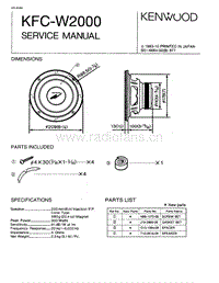 Kenwood-KFCW-2000-Service-Manual电路原理图.pdf