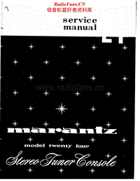 Marantz-24-Service-Manual电路原理图.pdf