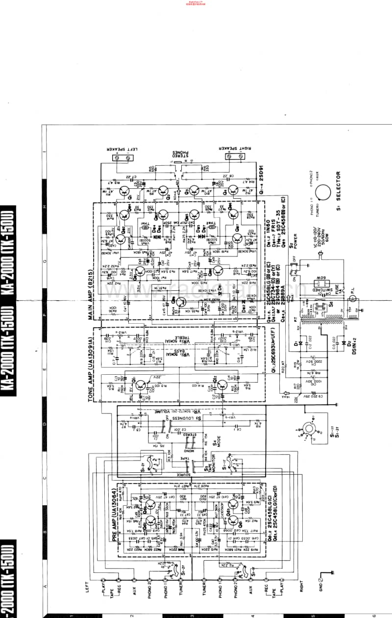 Kenwood-KA-2000-Schematic电路原理图.pdf_第2页