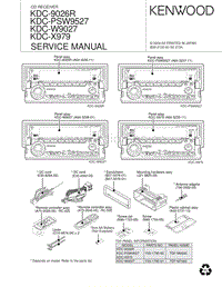 Kenwood-KDCX-979-Service-Manual电路原理图.pdf