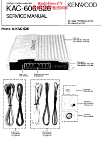 Kenwood-KAC-606-Service-Manual电路原理图.pdf
