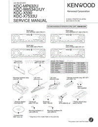 Kenwood-KDCMP-632-U-Service-Manual电路原理图.pdf