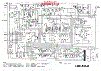Luxman-A-3040-Schematic电路原理图.pdf