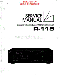 Luxman-R-115-Service-Manual电路原理图.pdf