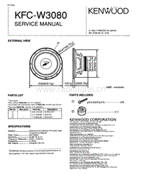 Kenwood-KFCW-3080-Service-Manual电路原理图.pdf