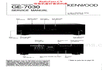 Kenwood-GE-7030-Service-Manual电路原理图.pdf