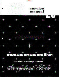 Marantz-23-Service-Manual电路原理图.pdf