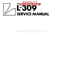 Luxman-L-309-Service-Manual电路原理图.pdf