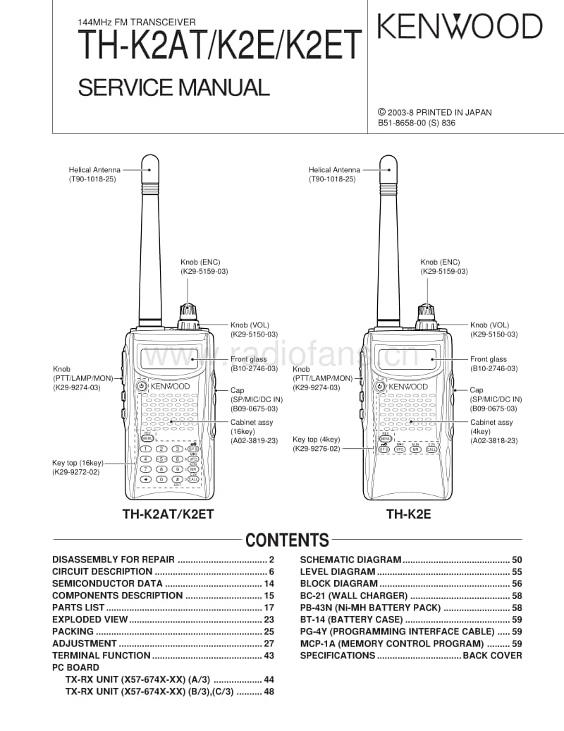 Kenwood-THK-2-Service-Manual电路原理图.pdf_第1页