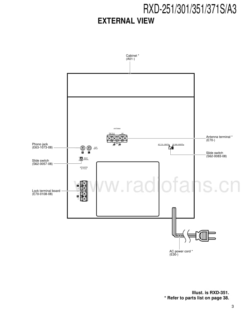 Kenwood-RXD-301-W-Service-Manual电路原理图.pdf_第3页