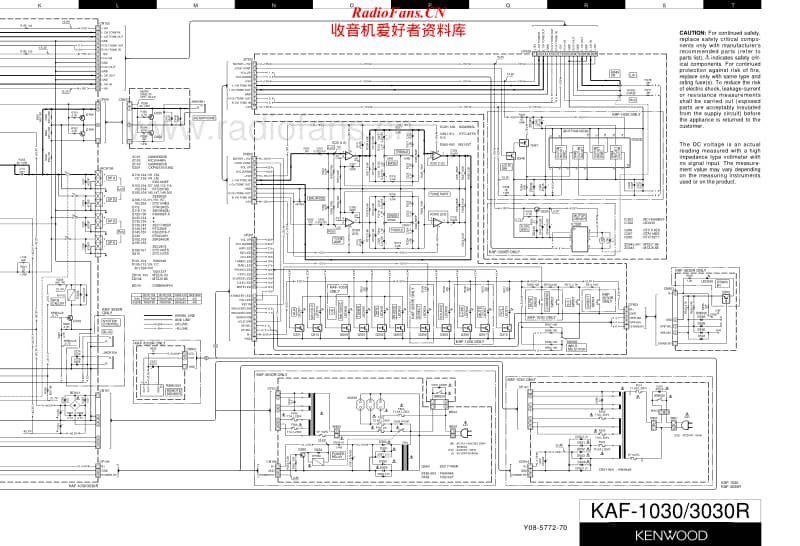 Kenwood-KAF-3030-RS-Schematic电路原理图.pdf_第2页