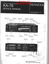 Kenwood-KA-76-Service-Manual电路原理图.pdf