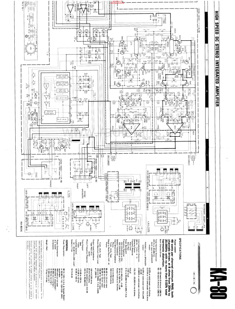 Kenwood-KA-80-Schematic电路原理图.pdf_第2页