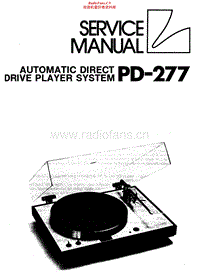 Luxman-PD-277-TT-Service-Manual电路原理图.pdf