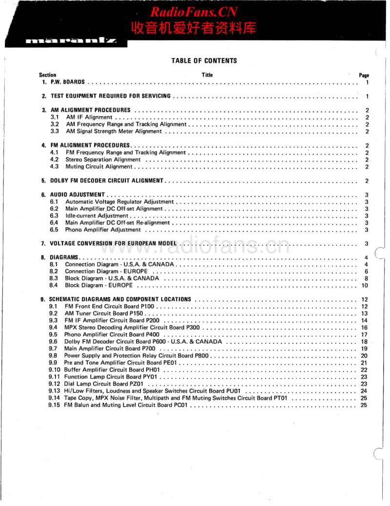 Marantz-2330-Service-Manual电路原理图.pdf_第2页