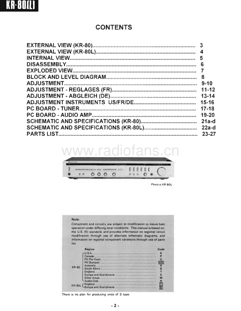 Kenwood-KR-80-L-Service-Manual电路原理图.pdf_第2页