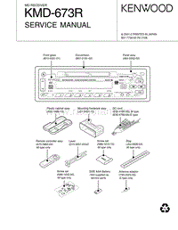 Kenwood-KMD-673-R-Service-Manual电路原理图.pdf
