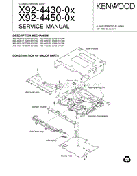 Kenwood-X-92-4450-00-Service-Manual电路原理图.pdf