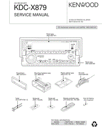 Kenwood-KDCX-879-Service-Manual电路原理图.pdf