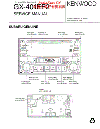 Kenwood-GC-401-EF-2-Service-Manual电路原理图.pdf