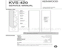 Kenwood-KVS-420-Service-Manual电路原理图.pdf