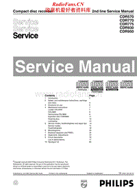 Marantz-CDR-770-Philips-Service-Manual电路原理图.pdf