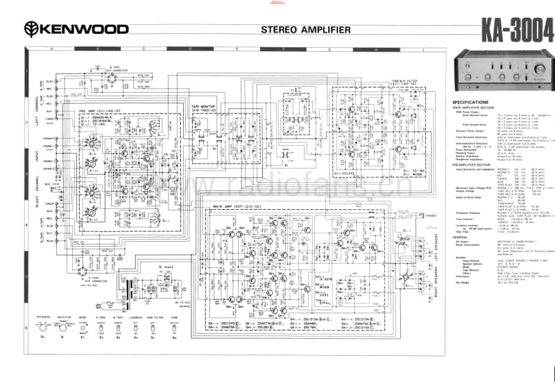 Kenwood-KA-3004-Schematic电路原理图.pdf_第1页