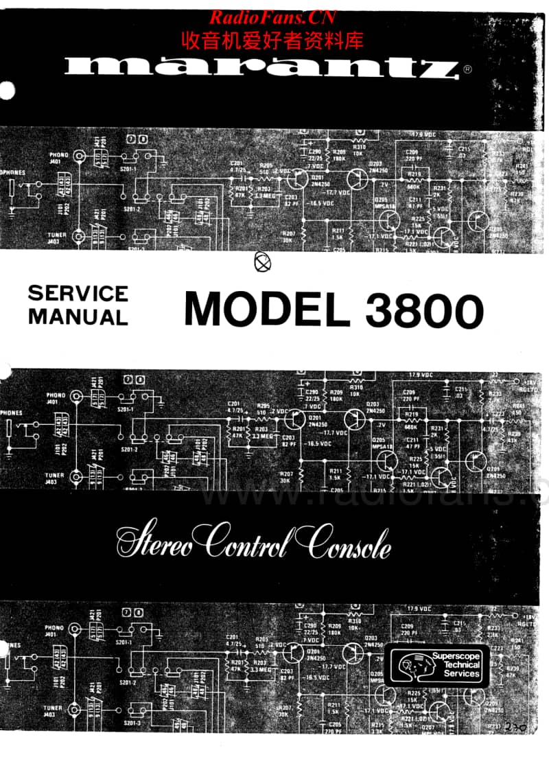 Marantz-3800-Service-Manual电路原理图.pdf_第1页
