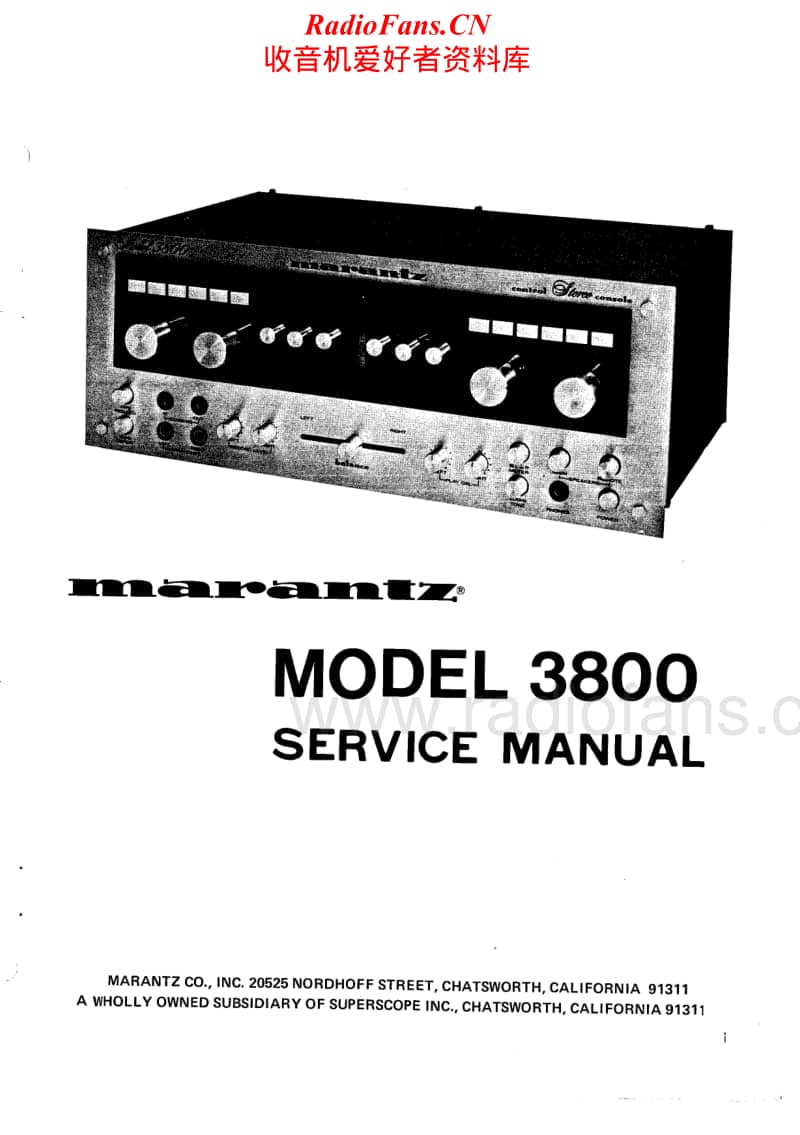 Marantz-3800-Service-Manual电路原理图.pdf_第2页