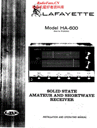 Lafayette-HA-600-Service-Manual电路原理图.pdf