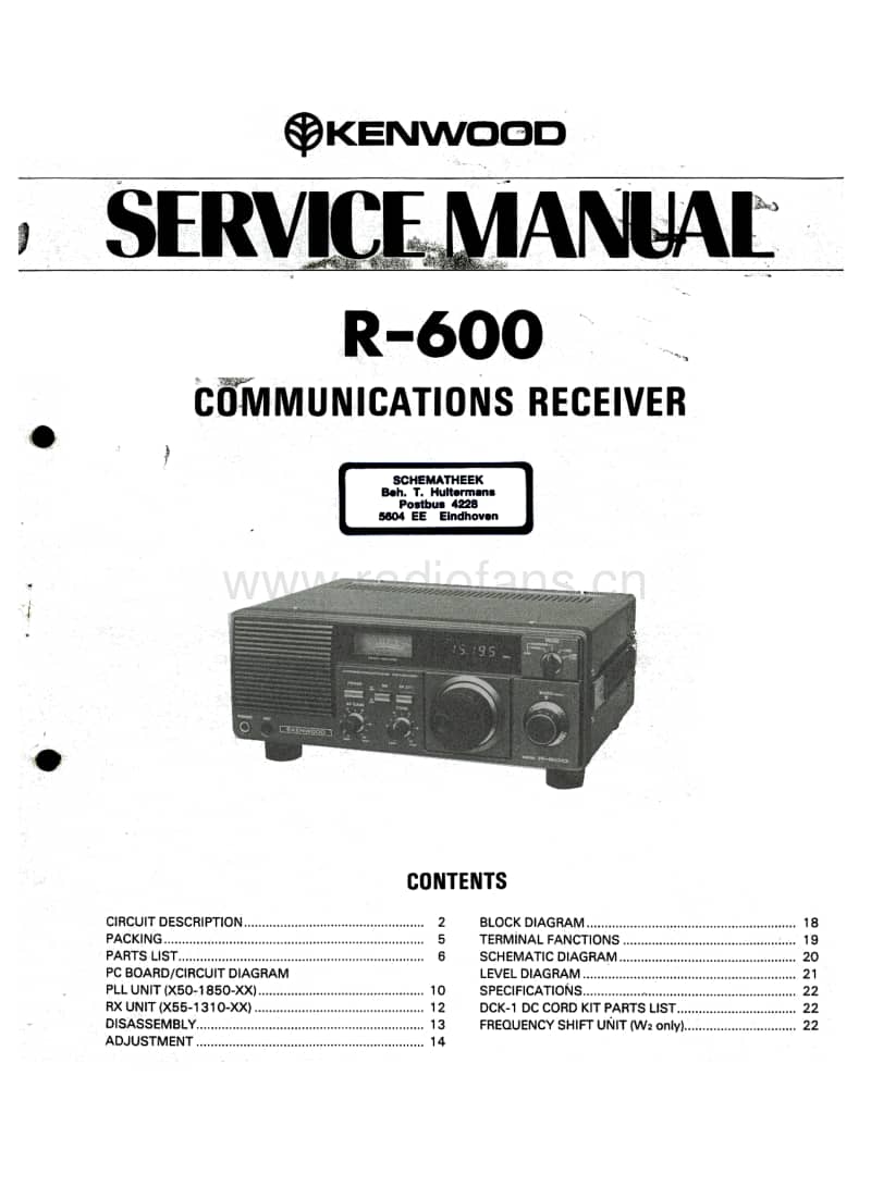 Kenwood-R-600-Service-Manual电路原理图.pdf_第1页