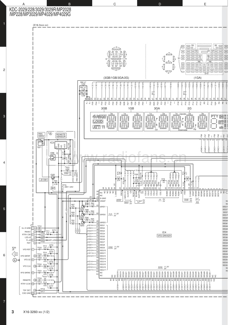Kenwood-KDCMP-228-Mk2-Service-Manual电路原理图.pdf_第3页