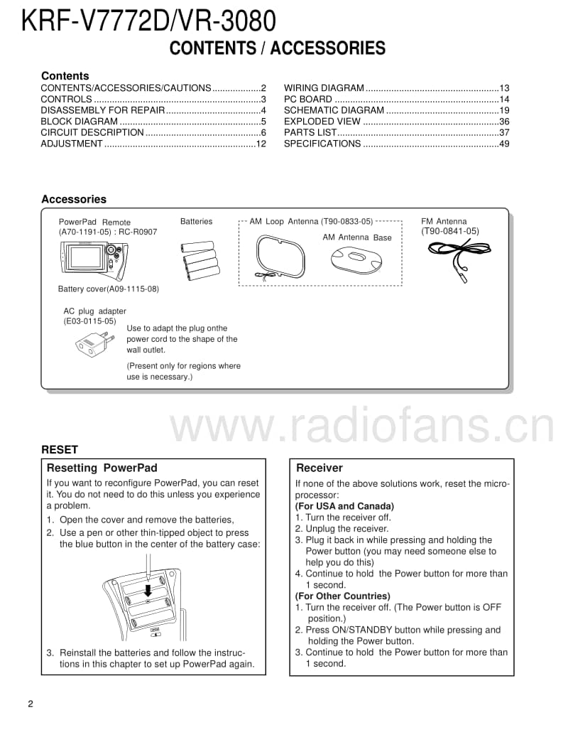 Kenwood-VR-3080-Service-Manual电路原理图.pdf_第2页