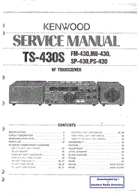 Kenwood-TS-430-S-Service-Manual电路原理图.pdf