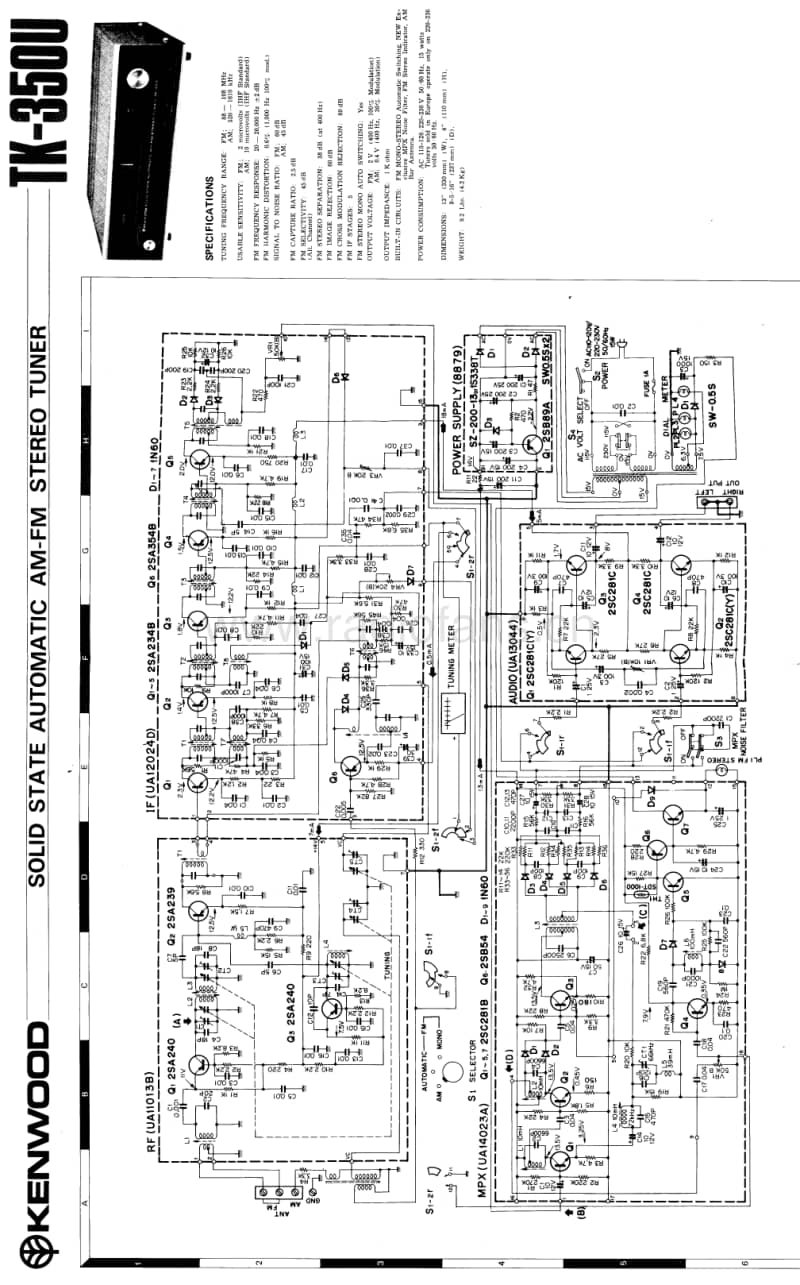 Kenwood-TK-350-U-Schematic电路原理图.pdf_第1页