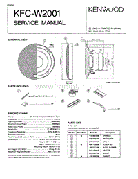 Kenwood-KFCW-2001-Service-Manual电路原理图.pdf