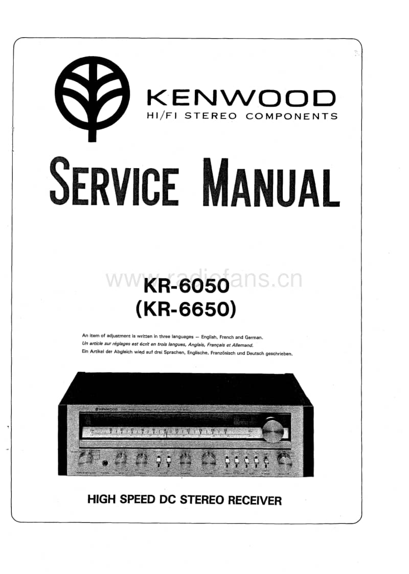 Kenwood-KR-6050-KR-6650-Service-Manual电路原理图.pdf_第1页