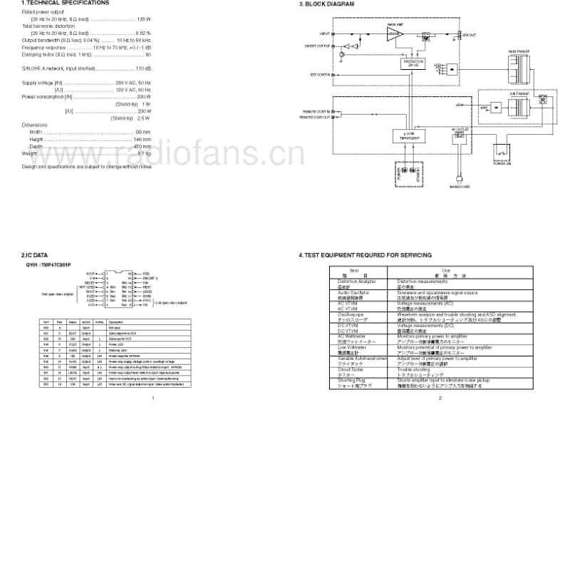 Marantz-MA-6100-Service-Manual电路原理图.pdf_第3页